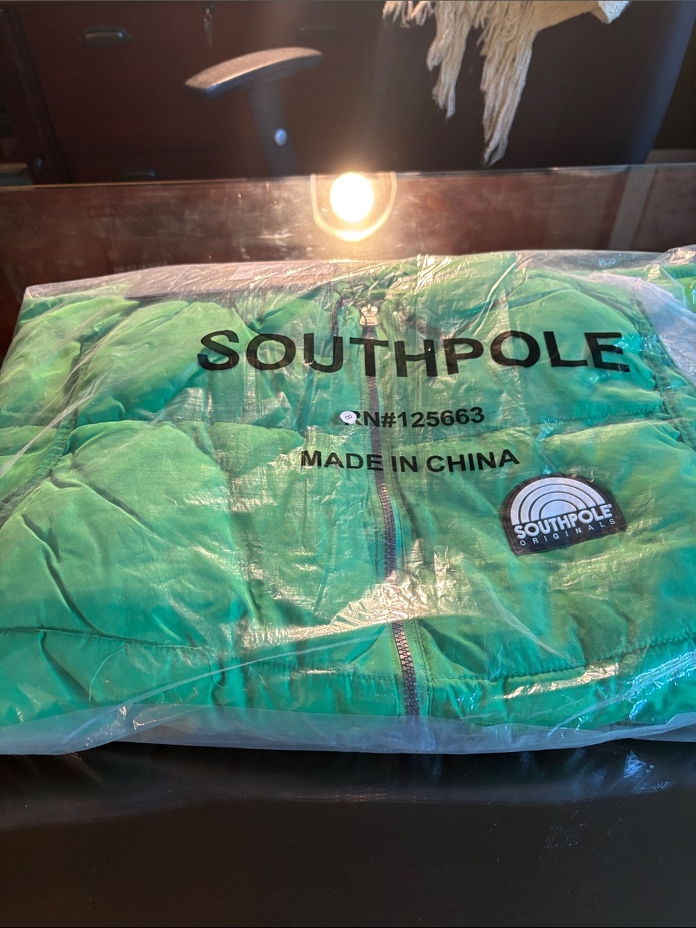 South Pole Puffer Vest, Brand new with tags